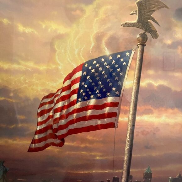 "The Light of Freedom" by Thomas Kinkade Offset Lithograph - Picture 5 of 10